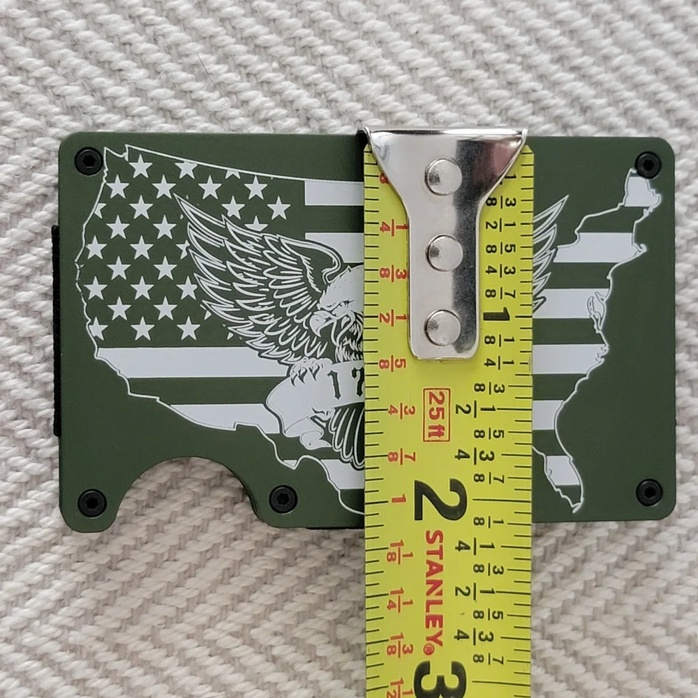 Minimalist Card WalletAnodized Aluminum RFID Block!